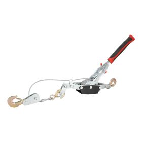 VEVOR Come Along Winch, 4 Ton (8,818 lbs) Pulling Capacity, 10 ft Steel Cable, 3 Hooks, Heavy Duty Ratchet Power Puller Tool with Dual Gears