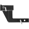 VEVOR Trailer Hitch Riser, for 2" Receiver with 6" Rise/Drop, Trailer Receiver Hitch Extender Extension Adapter, 7" and 9" Extension Length