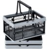 VEVOR Foldable Shopping Basket Portable Grocery Basket 3PCS 16L with Handle