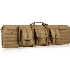 VEVOR Tactical Range Bag, 36 inch Tactical Double Firearm Bag, Soft Outdoor Tactical Case with Lockable Zipper, Portable Handle & Shoulder Strap