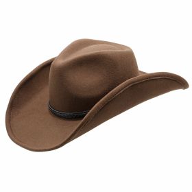 Elliott Ultra Felt Faux Leather Band Western Drifter Hat