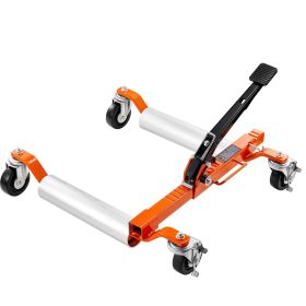 VEVOR Wheel Dolly, 1 Piece Wheel Dolly Car Skate, Heavy Duty Vehicle Positioning with Ratcheting Foot Pedal