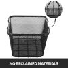 VEVOR 12PCS Shopping Baskets with Handles, Black Metal Shopping Basket, Portable Wire Shopping Basket