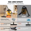 VEVOR Shop Vacuum Wet And Dry, 5 Gallon 6 Peak HP Wet/Dry Vac, Powerful Suction with Blower Function with Attachments 2-in-1 Crevice Nozzle