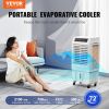 VEVOR Evaporative Air Cooler, Oscillating Swamp Cooler with Adjustable 3 Speeds, Portable Air Cooler for Indoor/Outdoor Use