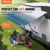 VEVOR RV Awning Fabric Replacement, 17'2" Fabric Length for 18' Awning, Heavy Duty 3-Ply 16oz PVC Camper Awning Fabric