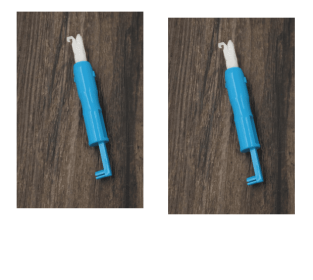 Needle Threader Insertion Tool For Sewing Machine (Option: Blue 2pc)