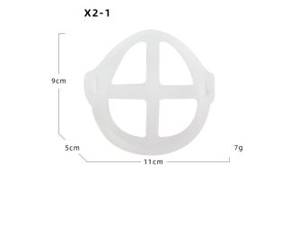 Three-dimensional disposable protective tool (Option: X2 1-1pc)