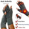 Winter Compression Arthritis Gloves Rehabilitation Fingerless Gloves Anti Arthritis Therapy Gloves Wrist Support Wristband