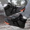 New men's and women's five-finger outdoor cotton shoes high top winter snow boots plush warm men's cotton shoes 36-47