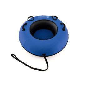 Outdoor Winter Recreation 40" Inflatable Snow Sled (Color: Blue, Type: Sled)