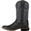 Men's Red Reno Western Cowboy Pointed Toe Knee High Pull On Tabs Boots